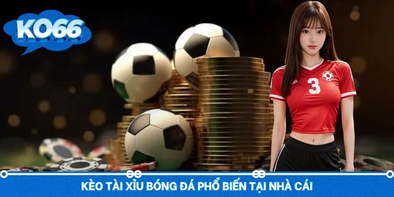 Các loại kèo bóng đá tài xỉu phổ biến nhất hiện nay