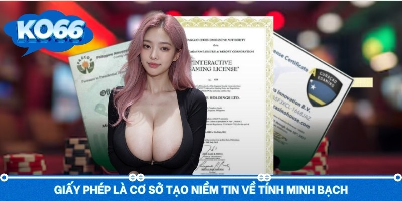 Giấy phép là cơ sở tạo niềm tin về tính minh bạch